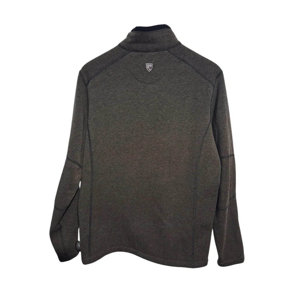 KUHL Revel Quarter-Zip Mens size Medium Gorpcore Fleece Outdoors Hiking Sweater